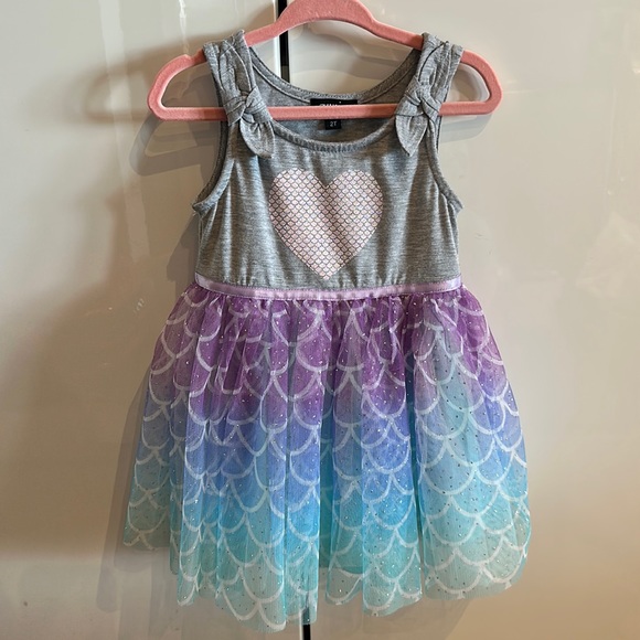 Zunie Dresses Zunie Mermaid Sparkle Dress For A Toddler Girl Poshmark